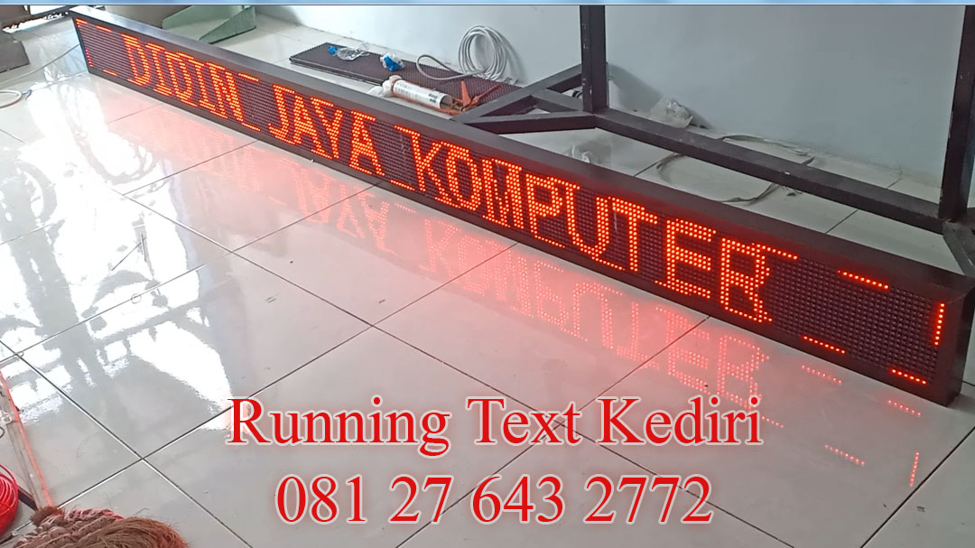 <p>Running text untuk sekolah ukuran 20x260 dengan warna merah dan memiliki bahan berkualitas tinggi sehingga produk yang dijual lebih awet tidak mudah rusak dan memiliki umur yang panjang serta garansi 1 tahun.</p>